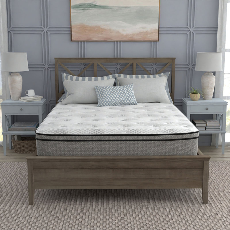 SereneDream 12" Eurotop Hybrid California King Mattress with Gel Memory Foam