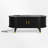 Coffee Table With Charging Station,Sliding Tambour Door & Storage-1705520983