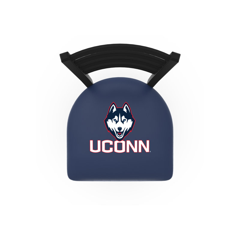 Tabouret tournant 36" NCAA, Connecticut / blanc
