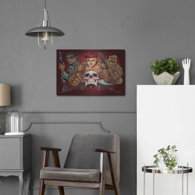 'Los Zetas Russ Logo' by Flyland Designs, Metal Wall Art,