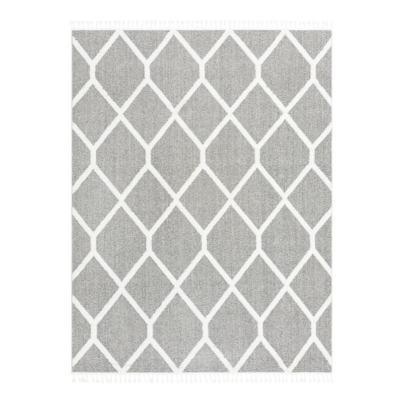Jocelynmarie Geometric Indoor Rug, Rectangle 9' x 12'