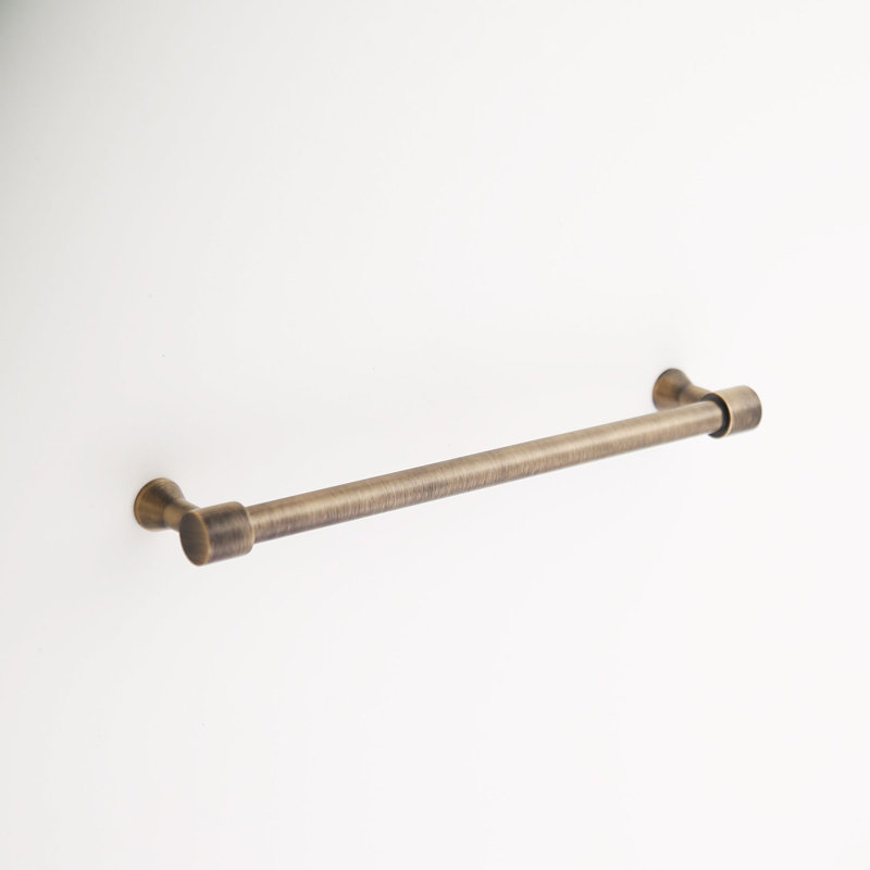 Madelyn Carter Liberty Solid Brass Drawer Pull, Antique Brass, 8"