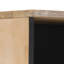 Armoire de salle de bain vidaXL Bois naturel Bois de manguier massif, bois d'ingénierie