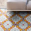 Carreau de mur et de sol à motif ciment 8 po x 8 po Agadir-37903695