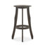 Bois avec finition gris foncé - repose-pieds rustique gris Comfort Zone