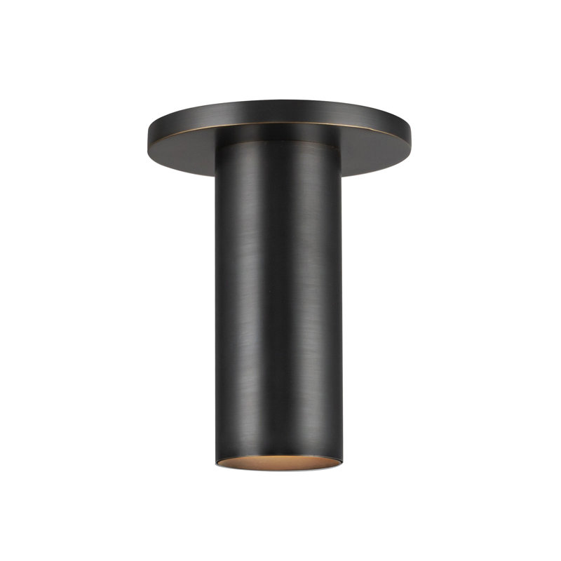 Mason 1 - Light LED Flush Mount, Urban Bronze