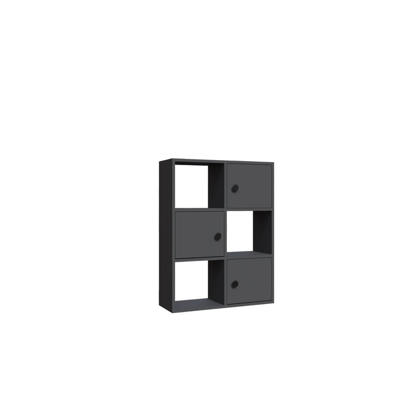 Najmin Storage Bookcase, Anthracite