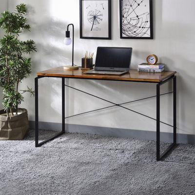 Metal Frame Writing Desk by Orren Ellis