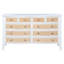 Commode 10 tiroirs blanche