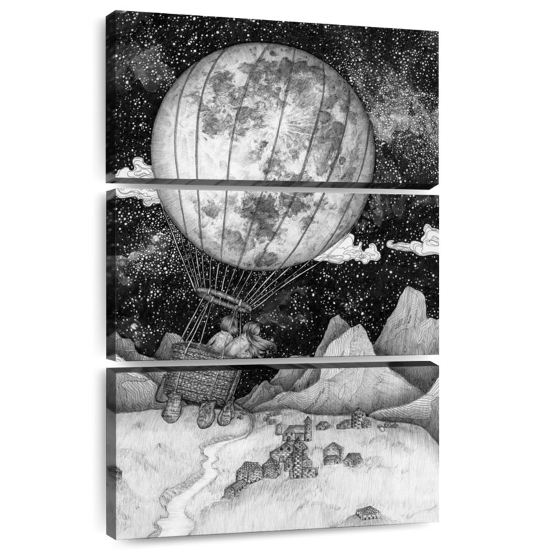 Mehar Moon Balloon, 38" H x 24" W