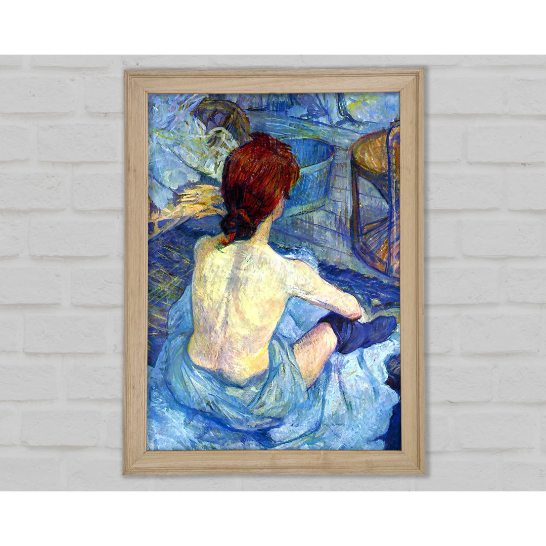 Toulouse Lautrec Rousse Die Toilette - Druck