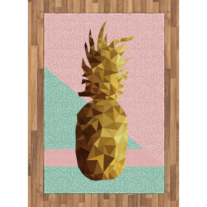Tapis décoratif Indie High Density, Rectangle— 4 pi x 5 pi 8 po
