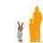 Rabbit Boy Over Sized Statue
