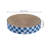 Nelson 20.13" Modern Cardboard Round Bowl Cat Scratcher with Catnip-111615817