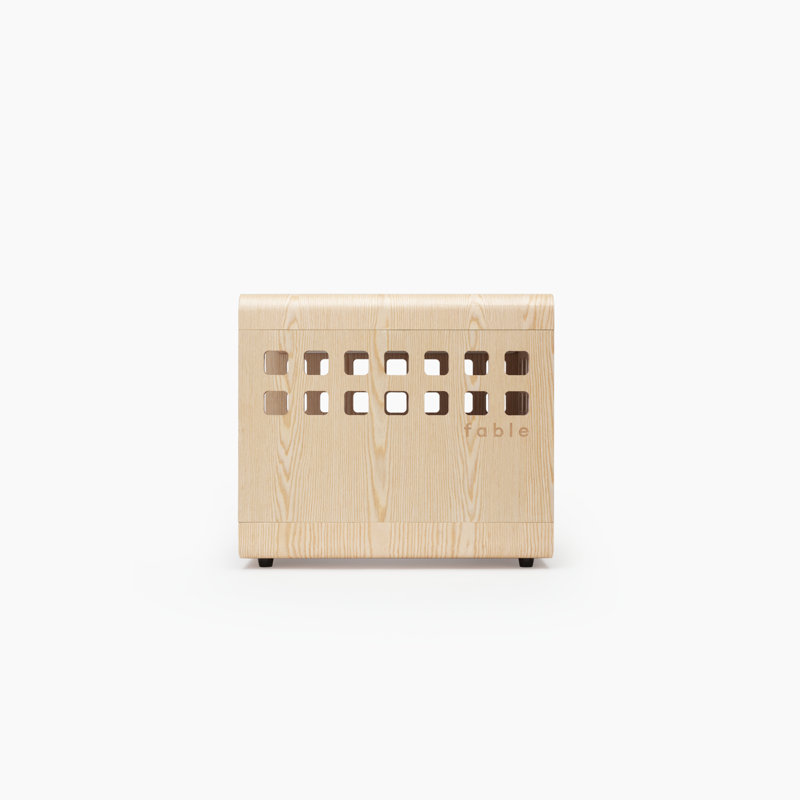 Pet Crate with 1 Door, Small (23" H x 20" W x 26" D), Signature Ash