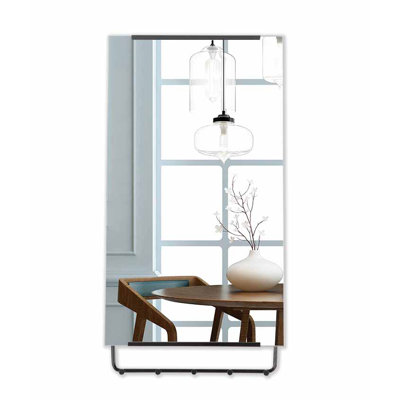 Slavena Mirror with Hooks