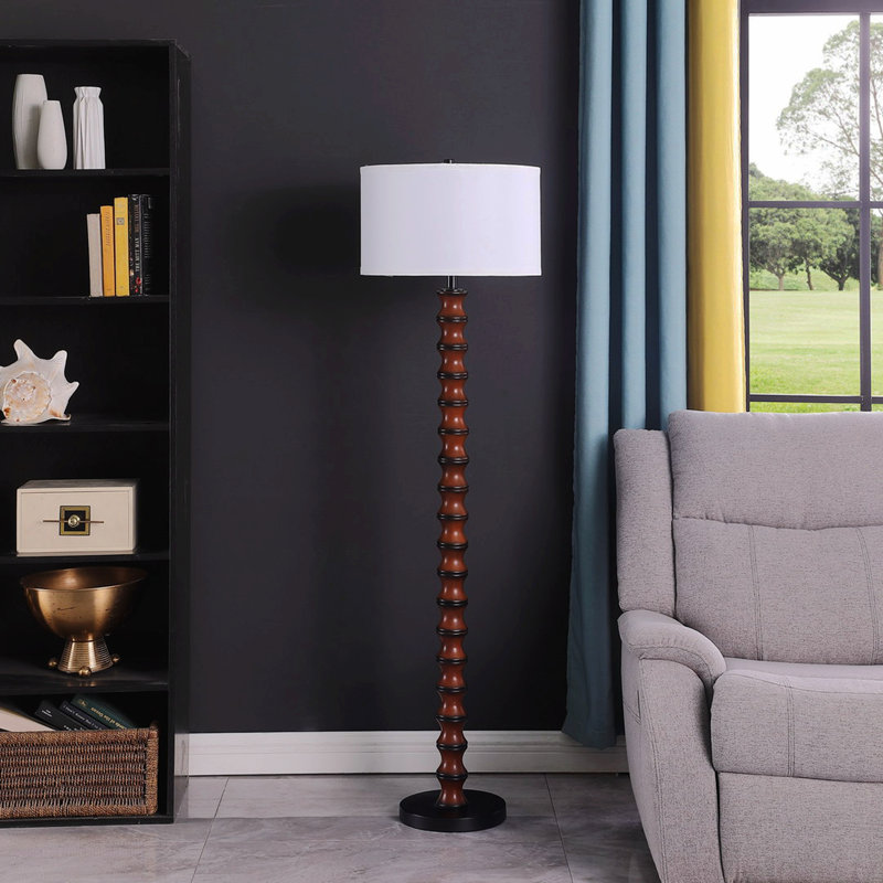 Chandrell 61'' Traditional Floor Lamp