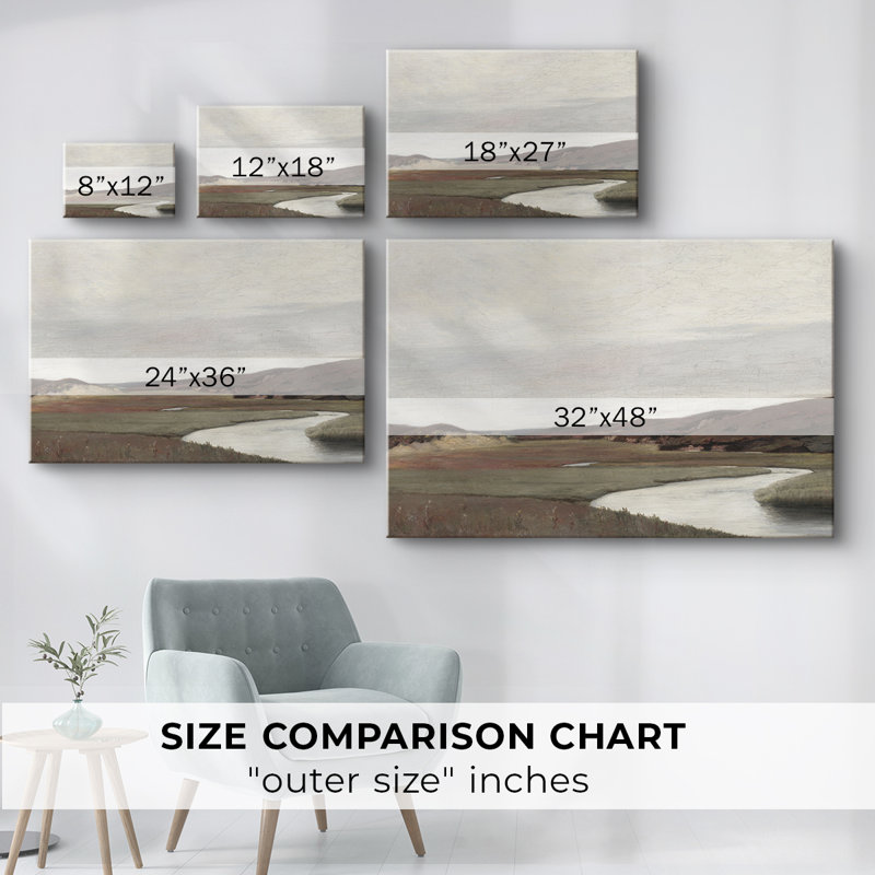 Paysages rétro-CMLXVI -Galerie enveloppée Cavas, 24 x 36