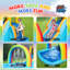 Piscine de glissade d'eau Rainbow