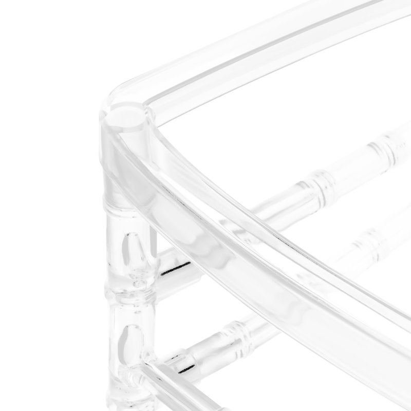 4 pièces de chaises de mariage pour PC minimalistes et élégantes