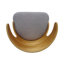 Chaise de bar élégante avec design Mid-Century et siège rembourré