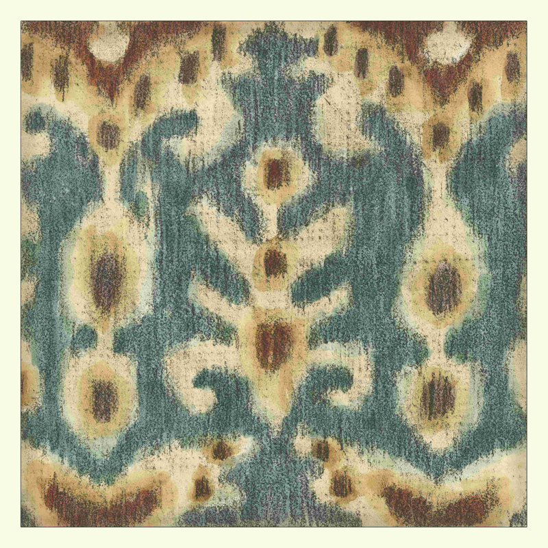 Motif Ikat I, H 12 po x l 12 po