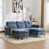 Navy Chenille
