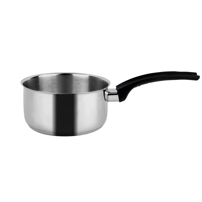 Casserole antiadhésive en acier inoxydable Fagor Alaia, L 4,7 po