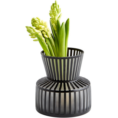 Lined Up Glass Table Vase