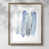 Papier avec cadre noyer
