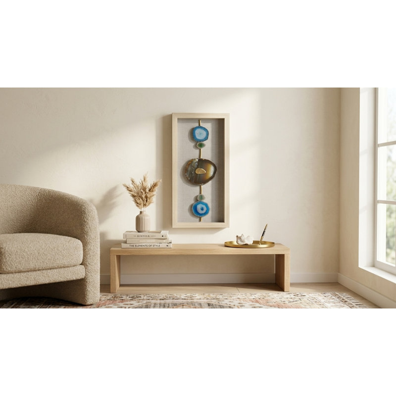 Arroya Handmade Modern Abstract Wall Decor on Stone