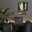 «Sunlit Forest 1» par Wellington Studio, art mural en verre acrylique-561618396
