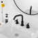 Widespread 2-handle Bathroom Faucet with Drain Assembly