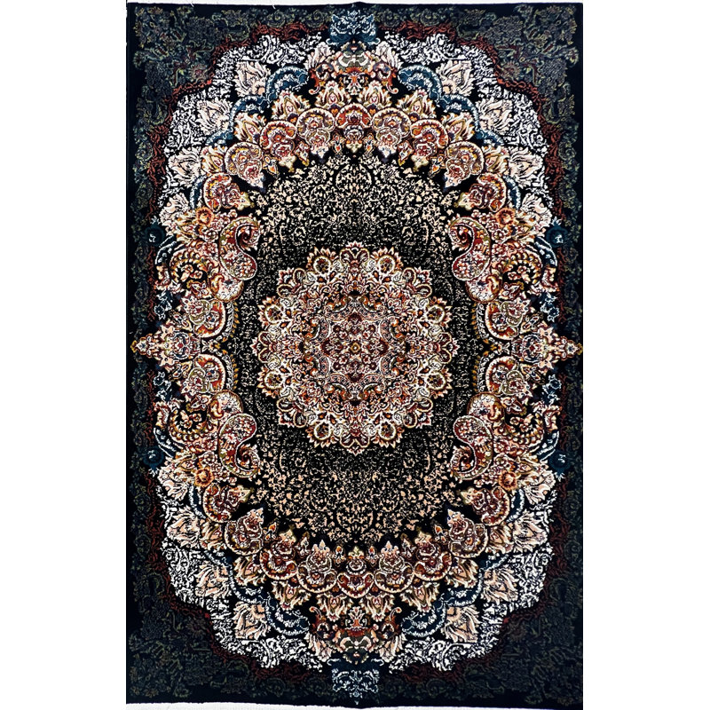 Oriental 150cm X 225cm Area Rug, Rectangle 100cm x 150cm