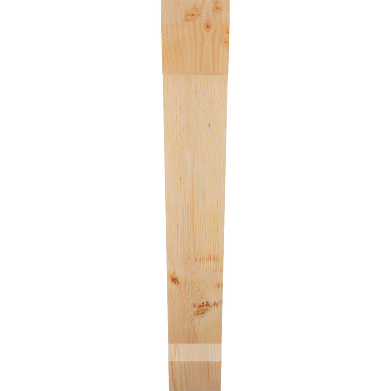 Support pour scie brute à lattes rugueuses, l 6 po x P 36 po x H 40 po, Douglas, Sapin de Douglas, H 40 po x l 6 po x P 36 po