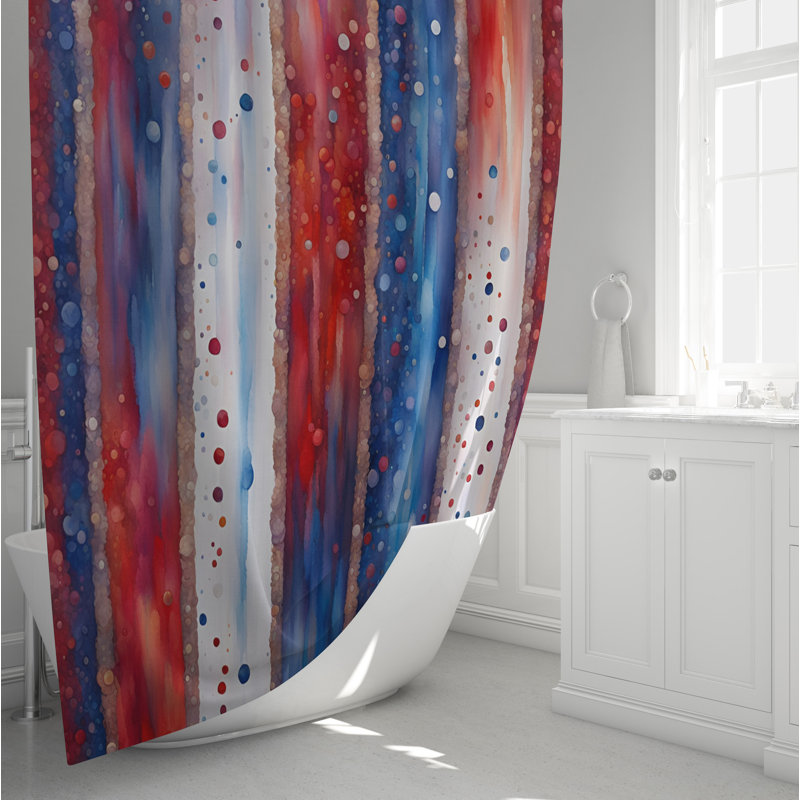 Rideau de douche Sharronda, H 72 po x l 70 po