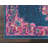 Abbate Oriental Navy Blue/Pink Area Rug-2109149252