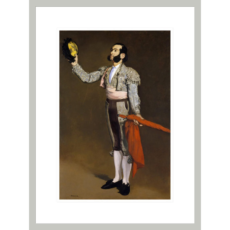 «A Matador» par estampe numérique encadrée, 21,75 po H x 16,26 po L