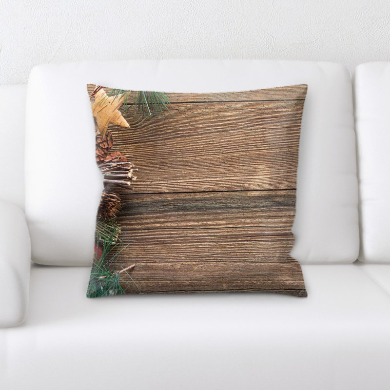 Microsuede Throw Pillow