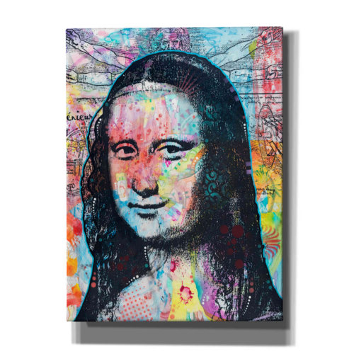 Red Barrel Studio® Epic Graffiti 'Mona Lisa With David On Top' By Dea ...
