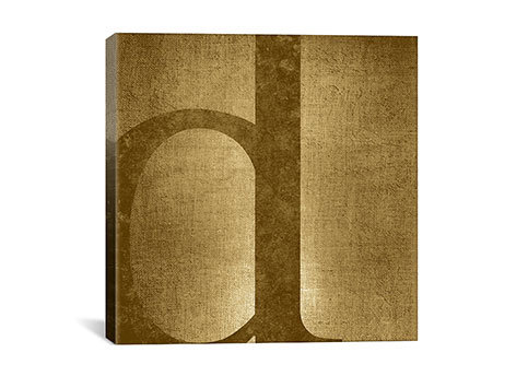 Shimmer par 5by5collective - Impression sur toile tendue sur châssis, H 18 po x l 18 po x P 1,5 po, d