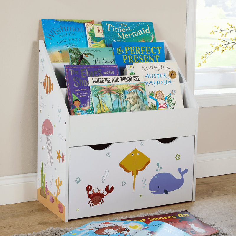 Sadeel 1 Drawer Bookcase Organiser