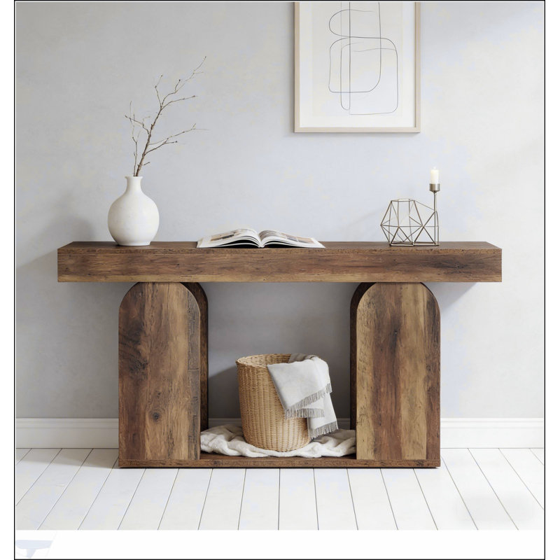 Table de couloir pratique, console au design épuré et rangement spacieux pour la vie moderne et l'organisation.