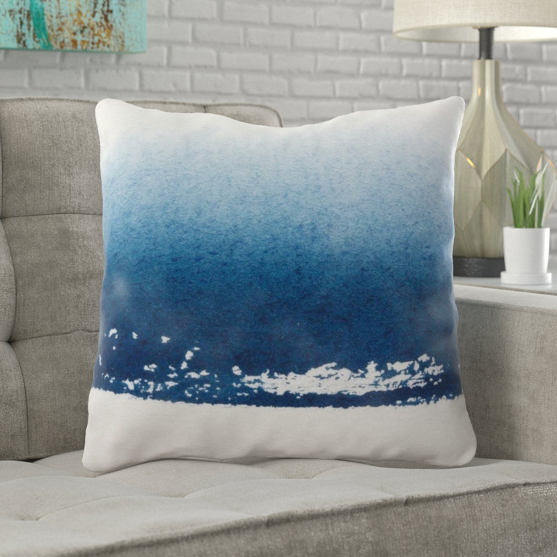 Faxon Floral Outdoor Throw Pillow, Microsuede, Indoor