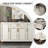 70.87" Cream Aluminum alloy Shoe Storage