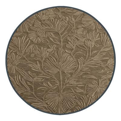 Machine Washable Nature Brown Area Rug