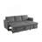 77'' Upholstered Sleeper Sofa-392543628