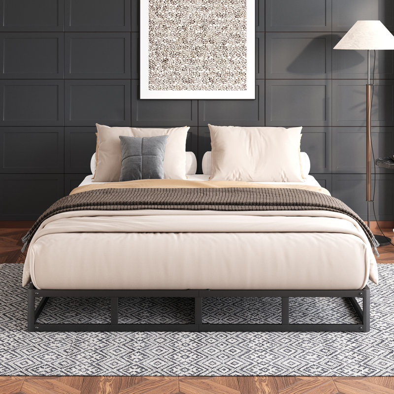 7 Inch Box Spring, Sturdy Steel Support Mattress Foundation, Easy Assembly, Noise Free, Full