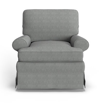 Upholstered Swivel Armchair