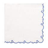 Embroidered Border Linen Napkin